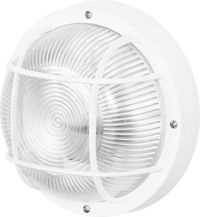 Produktbild: OSRAM HOMELIGHTING Bulkhead Essential Round E27 White 4058075845602 Deckenleuchte, Wandleuchte Wei&szlig;