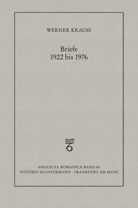 Produktbild: Briefe 1922 bis 1976