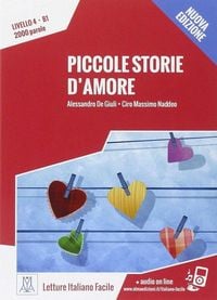 Produktbild: Piccole storie d'amore + online audio.