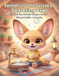 Produktbild: Fennel and The Secret of Sparkling Paws - Fennel dan Rahasia Tangan Bersih - Bilingual Inggris Indonesia (Life Skills, #1)