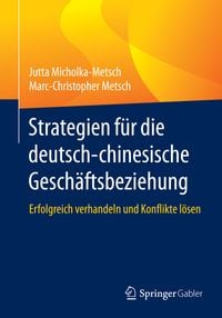Produktbild: Strategien f&uuml;r die deutsch-chinesische Gesch&auml;ftsbeziehung