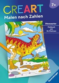 Produktbild: CreArt Malen nach Zahlen ab 7: Dinosaurier