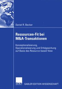 Bild vom Artikel Ressourcen-Fit bei M&A-Transaktionen vom Autor Daniel R. Becker