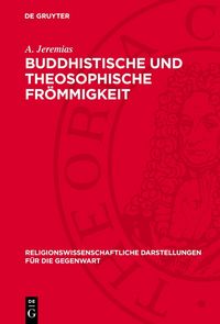 Produktbild: Buddhistische und theosophische Fr&ouml;mmigkeit