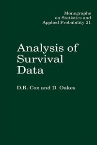 Produktbild: Analysis of Survival Data
