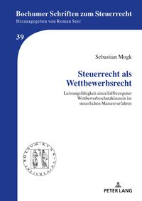 Produktbild: Steuerrecht als Wettbewerbsrecht