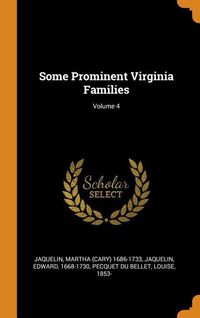 Produktbild: Some Prominent Virginia Famili