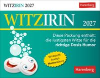 Produktbild: Witzirin Tagesabrei&szlig;kalender 2027 - Diese Packung enth&auml;lt: die lustigsten Witze f&uuml;r die t&auml;gliche Dosis Humor