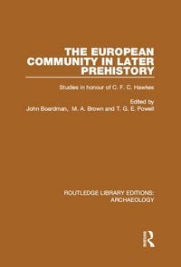 Produktbild: The European Community in Later Prehistory