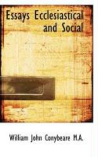 Produktbild: Essays Ecclesiastical and Social