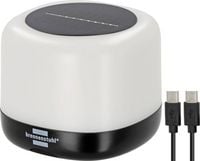 Produktbild: Brennenstuhl 1173740009 RGB GL 100 ASR LED Camping-Leuchte 340 lm akkubetrieben, solarbetrieben 0.41 kg Schwarz