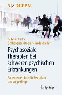 Produktbild: Psychosoziale Therapien bei schweren psychischen Erkrankungen