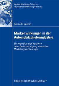 Produktbild: Markenwirkungen in der Automobilzulieferindustrie