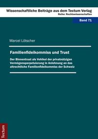 Produktbild: Familienfideikommiss und Trust
