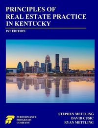 Produktbild: Principles of Real Estate Practice in Kentucky