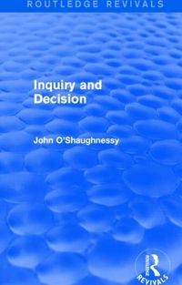 Produktbild: O'Shaughnessy, J: Inquiry and Decision