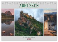Produktbild: Abruzzen - Die wilde Mitte Italiens (Tischkalender 2026 DIN A5 quer), CALVENDO Monatskalender