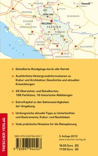 TRESCHER Reiseführer Belgrad und Novi Sad