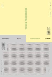 Produktbild: Jeremias Altmann &ndash; YOUNG PROPHECIES / MACHINES