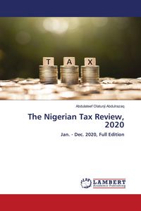 Produktbild: The Nigerian Tax Review, 2020
