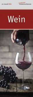 Produktbild: Lesezeichenkalender Wein 2024