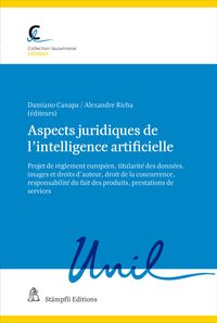 Produktbild: Aspects juridiques de l'intelligence artificielle