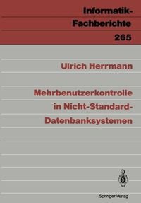 Produktbild: Mehrbenutzerkontrolle in Nicht-Standard-Datenbanksystemen