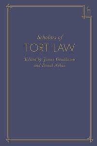 Produktbild: Scholars of Tort Law