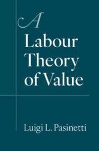 Produktbild: A Labour Theory of Value