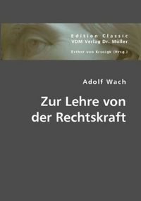 Produktbild: Zur Lehre von der Rechtskraft