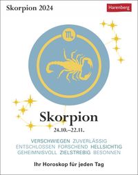 Bild vom Artikel Skorpion Sternzeichenkalender 2024 vom Autor Robert Satorius