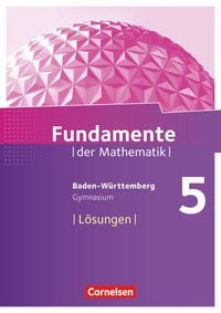 Produktbild: Fundamente der Mathematik - Baden-W&uuml;rttemberg ab 2015 - 5. Schuljahr