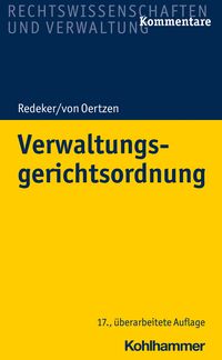 Produktbild: Verwaltungsgerichtsordnung