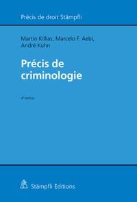 Produktbild: Pr&eacute;cis de criminologie