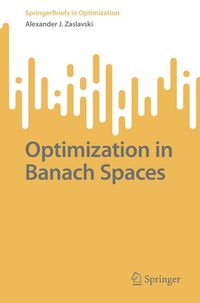 Produktbild: Optimization in Banach Spaces