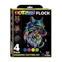 Produktbild: DOTZIES BY DIAMOND DOTZ - Diamond Painting Neon Raubkatzen