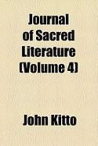 Produktbild: Journal of Sacred Literature (Volume 4)