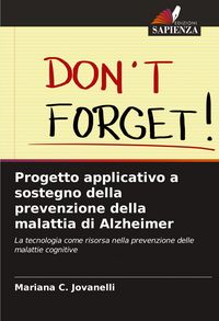 Produktbild: Progetto applicativo a sostegno della prevenzione della malattia di Alzheimer