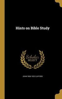 Produktbild: Hints on Bible Study