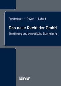 Produktbild: Das neue Recht der GmbH