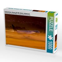 Produktbild: United Airlines Boeing 767-400 Z&uuml;rich, Switzerland (Puzzle)