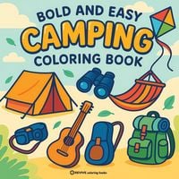 Produktbild: Bold & Easy Camping Coloring Book
