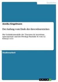 Produktbild: Der Anfang vom Ende des Investiturstreites