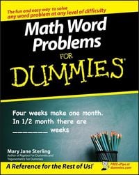 Produktbild: Math Word Problems For Dummies