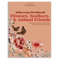 Produktbild: Watercolor Workbook: Flowers, Feathers, and Animal Friends