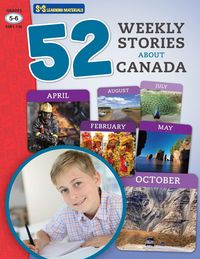 Produktbild: 52 Weekly Nonfiction Stories About Canada Grades 5-6