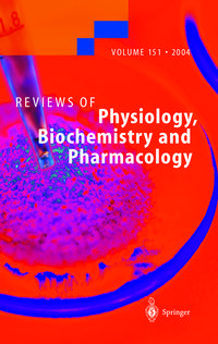 Produktbild: Reviews of Physiology, Biochemistry and Pharmacology 151
