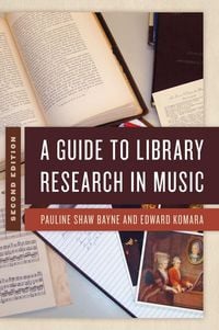 Produktbild: Guide to Library Research in Music