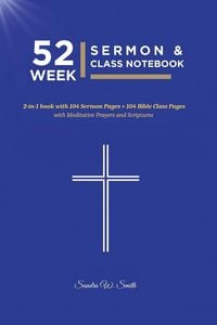 Produktbild: 52 Week Sermon & Class Notebook