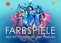 Bild vom Artikel FARBSPIELE - Akt im Feuerwerk der Farben (Wandkalender 2023 DIN A3 quer) vom Autor Ulrich Allgaier (ullision)